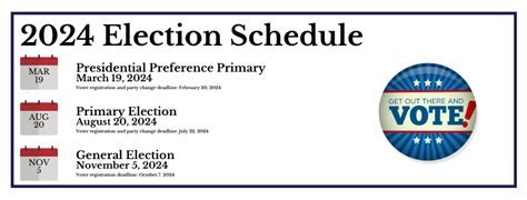 election calendar